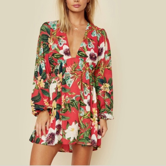 Show Me Your MuMu Dresses & Skirts - ✨Show me Your Mumu Dakota Dress Tropical Floral✨